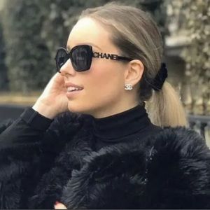 Authentic CHANEL Women's Polarized Sunglasses -Black-New With Box